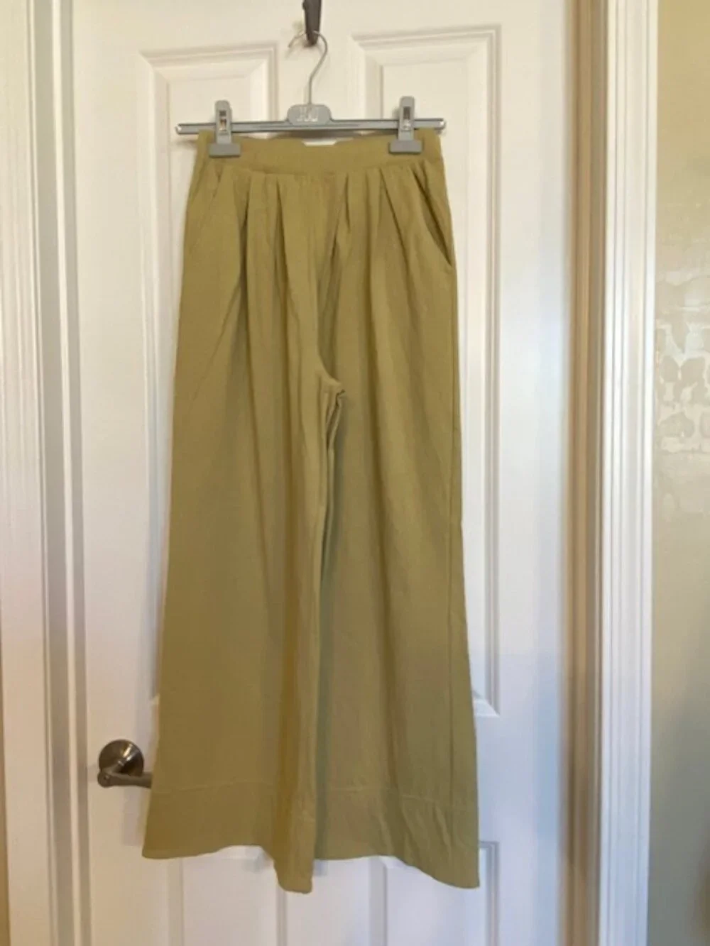 Free People Roxanne Vest and Pants Set Olive Combo XS